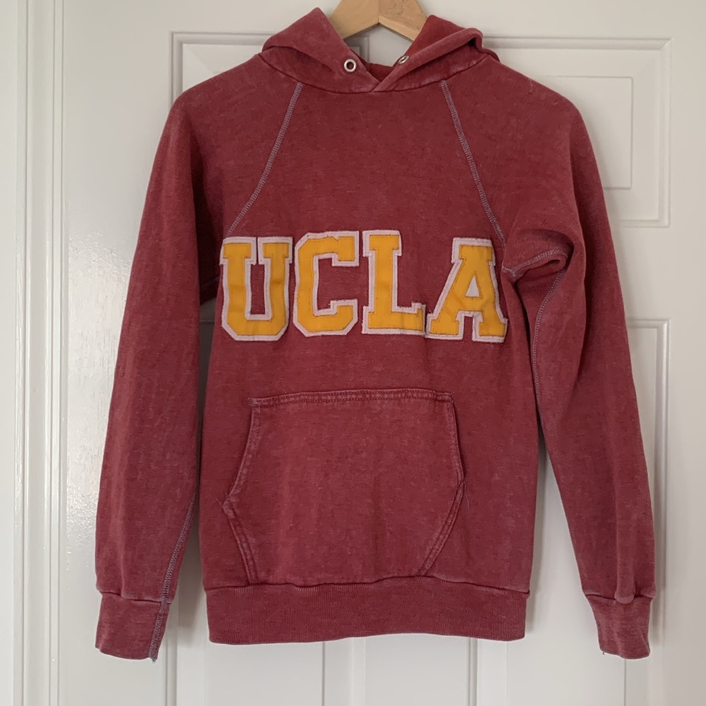 Vintage UCLA Hoodie sweatshirt Discus Athletic small XS women